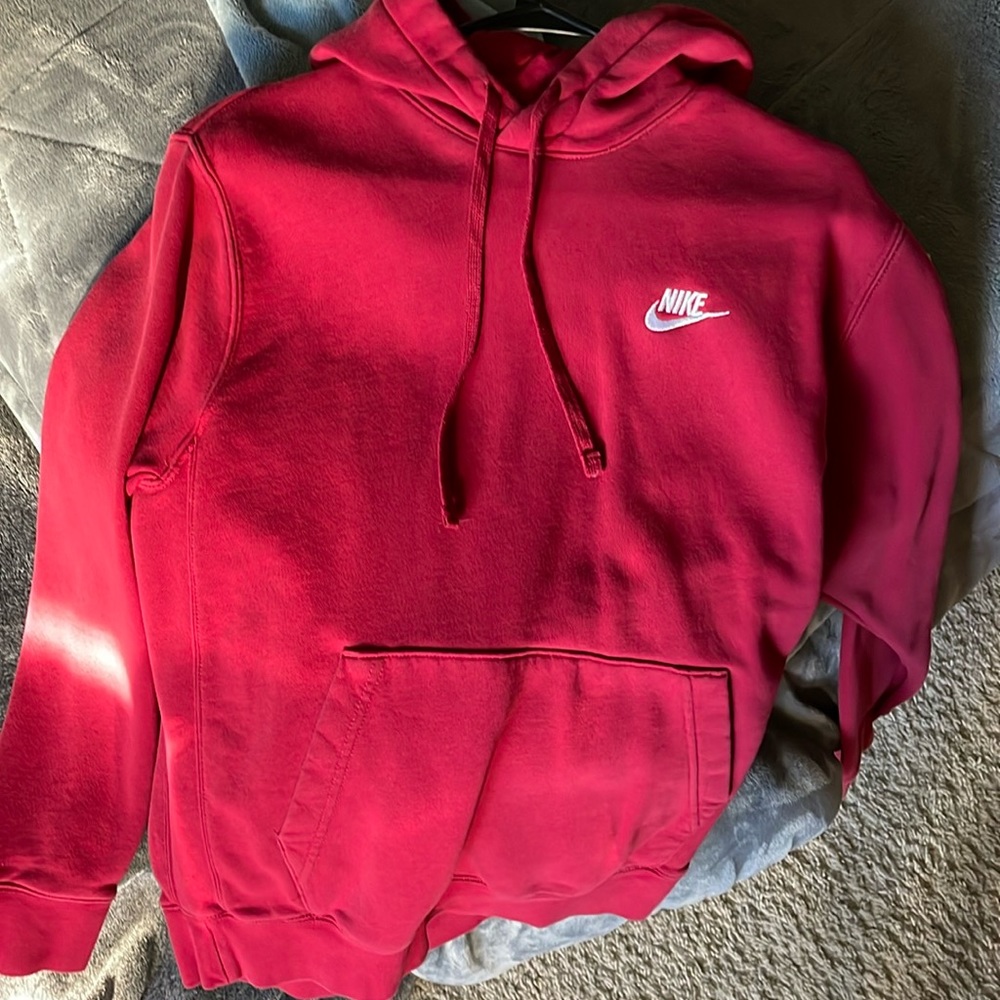 Red Nike Hoodie